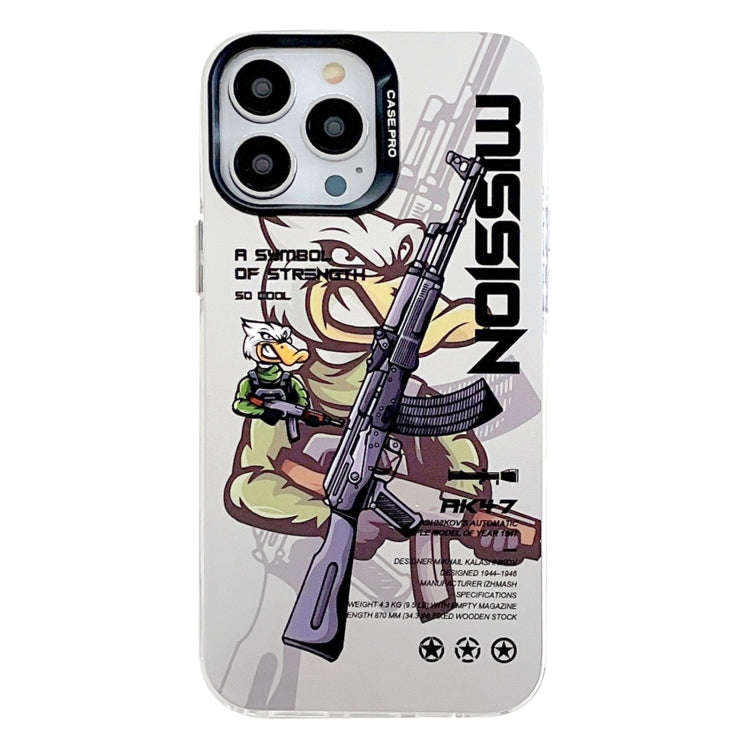 Electroplated Silver Series PC Protective Phone Case, For iPhone 14, For iPhone 14 Pro