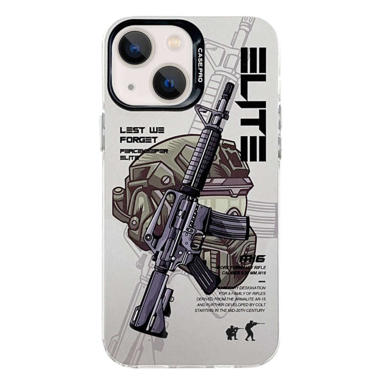 Electroplated Silver Series PC Protective Phone Case, For iPhone 15 Plus, For iPhone 15
