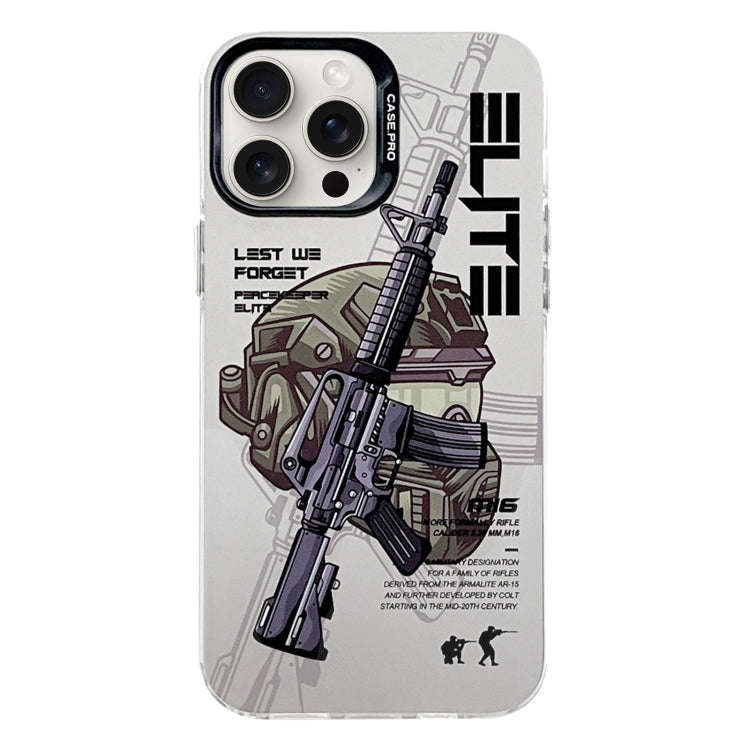 Electroplated Silver Series PC Protective Phone Case, For iPhone 16 Pro Max, For iPhone 16 Pro