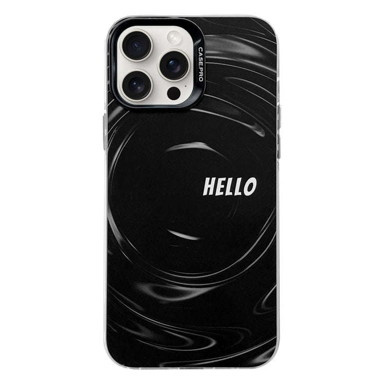 Electroplated Silver Series PC Protective Phone Case, For iPhone 16 Pro Max, For iPhone 16 Pro