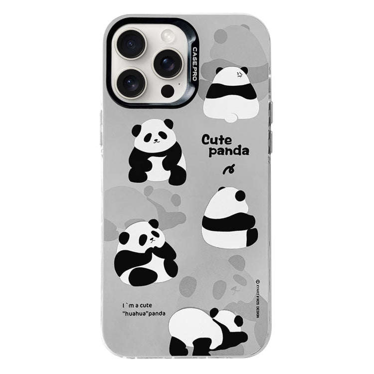 Electroplated Silver Series PC Protective Phone Case, For iPhone 16 Pro Max, For iPhone 16 Pro