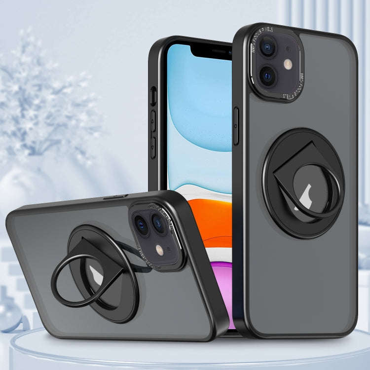 Rotating Ring Magnetic Holder Phone Case, For iPhone 12 / 12 Pro, For iPhone 12 Pro Max, For iPho...