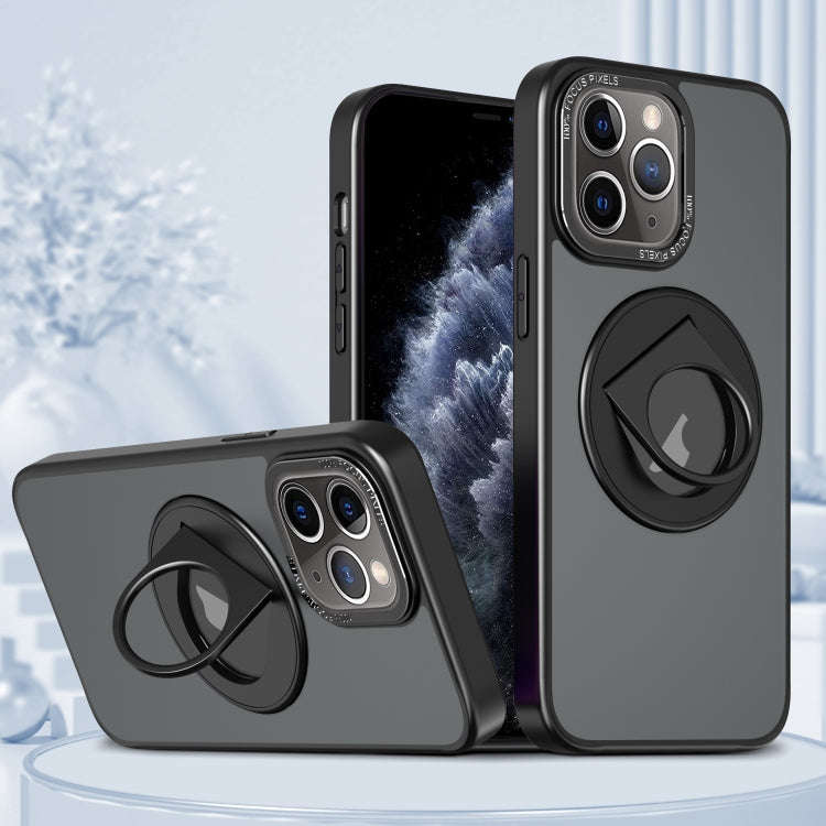 Rotating Ring Magnetic Holder Phone Case, For iPhone 12 / 12 Pro, For iPhone 12 Pro Max, For iPho...
