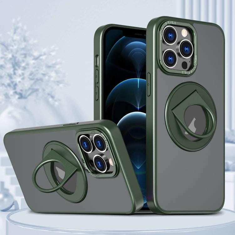 Rotating Ring Magnetic Holder Phone Case, For iPhone 12 / 12 Pro, For iPhone 12 Pro Max, For iPho...