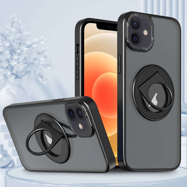 Rotating Ring Magnetic Holder Phone Case, For iPhone 12 / 12 Pro, For iPhone 12 Pro Max, For iPho...
