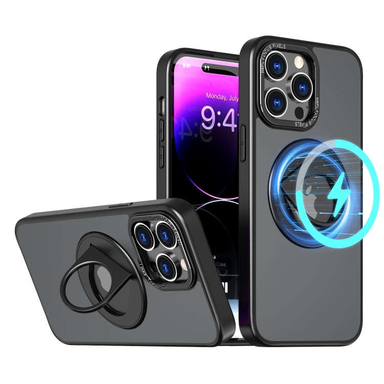 Rotating Ring Magnetic Holder Phone Case, For iPhone 12 / 12 Pro, For iPhone 12 Pro Max, For iPho...