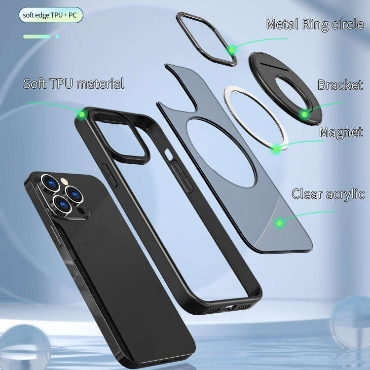 Rotating Ring Magnetic Holder Phone Case, For iPhone 12 / 12 Pro, For iPhone 12 Pro Max, For iPho...