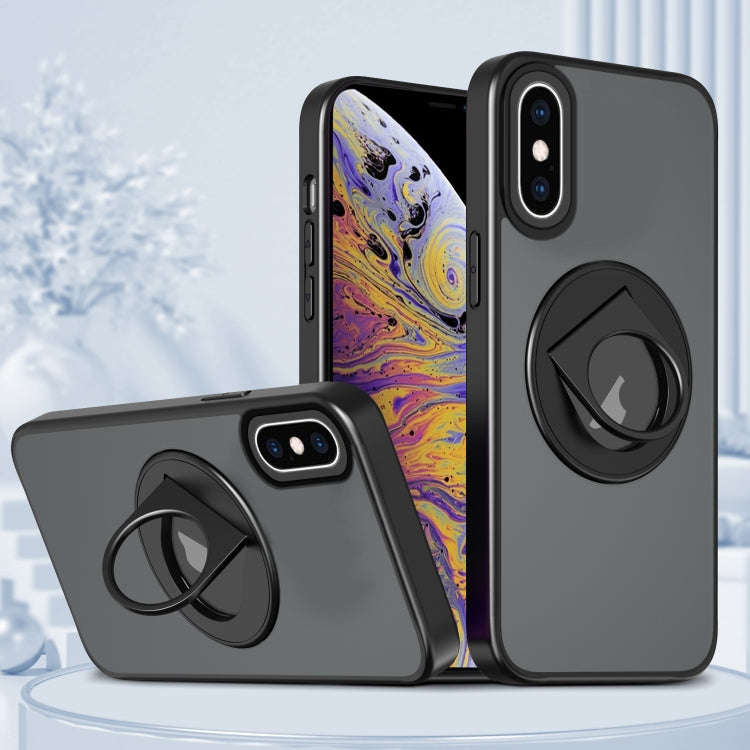 Rotating Ring Magnetic Holder Phone Case, For iPhone 12 / 12 Pro, For iPhone 12 Pro Max, For iPho...