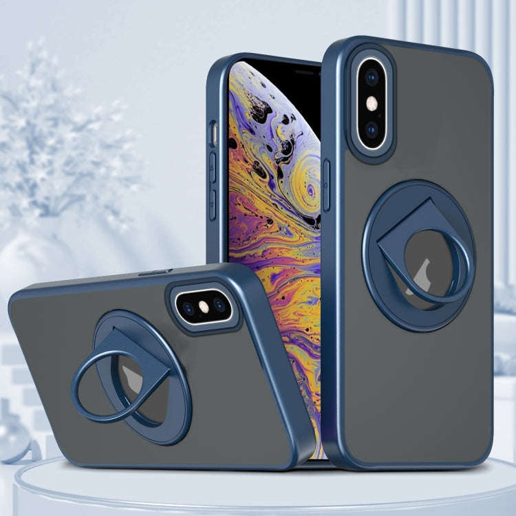 Rotating Ring Magnetic Holder Phone Case, For iPhone 12 / 12 Pro, For iPhone 12 Pro Max, For iPho...