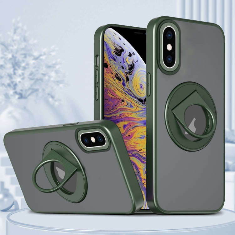 Rotating Ring Magnetic Holder Phone Case, For iPhone 12 / 12 Pro, For iPhone 12 Pro Max, For iPho...