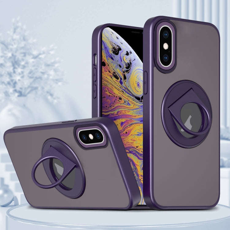 Rotating Ring Magnetic Holder Phone Case, For iPhone 12 / 12 Pro, For iPhone 12 Pro Max, For iPho...