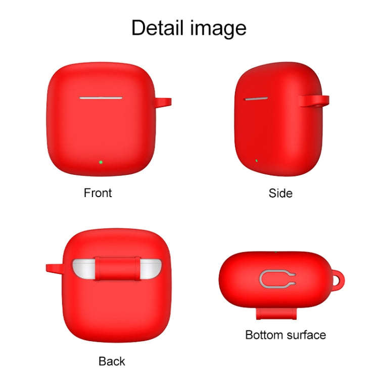Shockproof Silicone Earphone Protective Case with Hook, For Huawei Freebuds SE 2