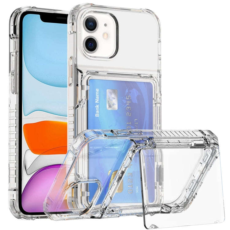 Crystal Clear Flip Card Slot Phone Case, For iPhone 18 Pro Max / 17 Pro Max, For iPhone 17, For i...
