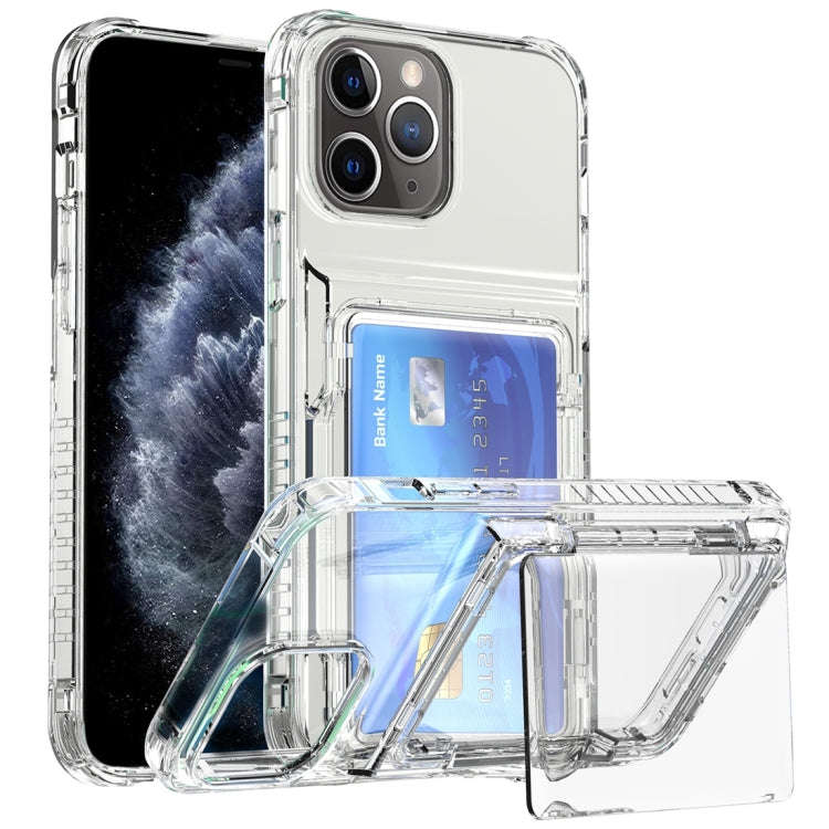 Crystal Clear Flip Card Slot Phone Case, For iPhone 18 Pro Max / 17 Pro Max, For iPhone 17, For i...