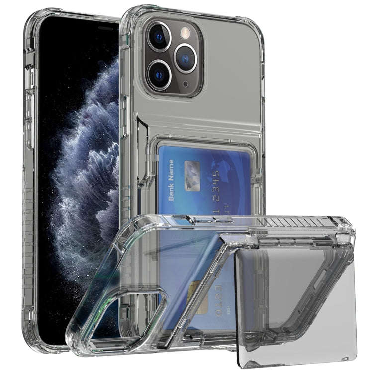 Crystal Clear Flip Card Slot Phone Case, For iPhone 18 Pro Max / 17 Pro Max, For iPhone 17, For i...