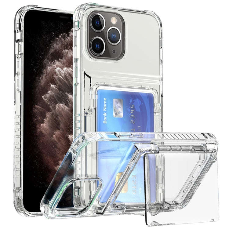 Crystal Clear Flip Card Slot Phone Case, For iPhone 18 Pro Max / 17 Pro Max, For iPhone 17, For i...
