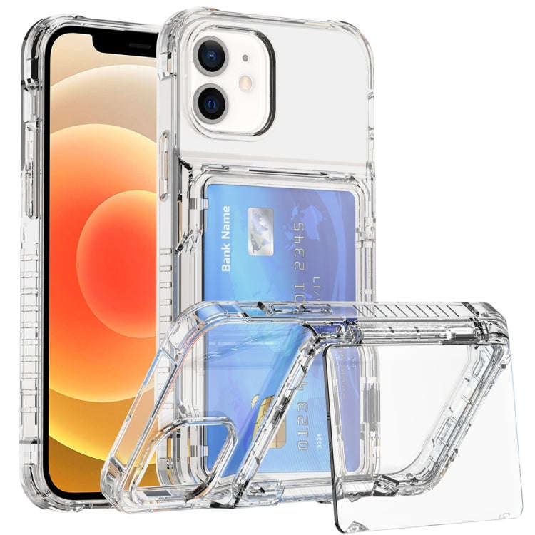 Crystal Clear Flip Card Slot Phone Case, For iPhone 18 Pro Max / 17 Pro Max, For iPhone 17, For i...