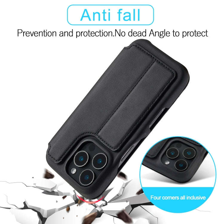 LC.IMEEKE Hon Ancient Series Flip Leather Phone Case, For iPhone 15 Pro, For iPhone 15 Plus, For ...