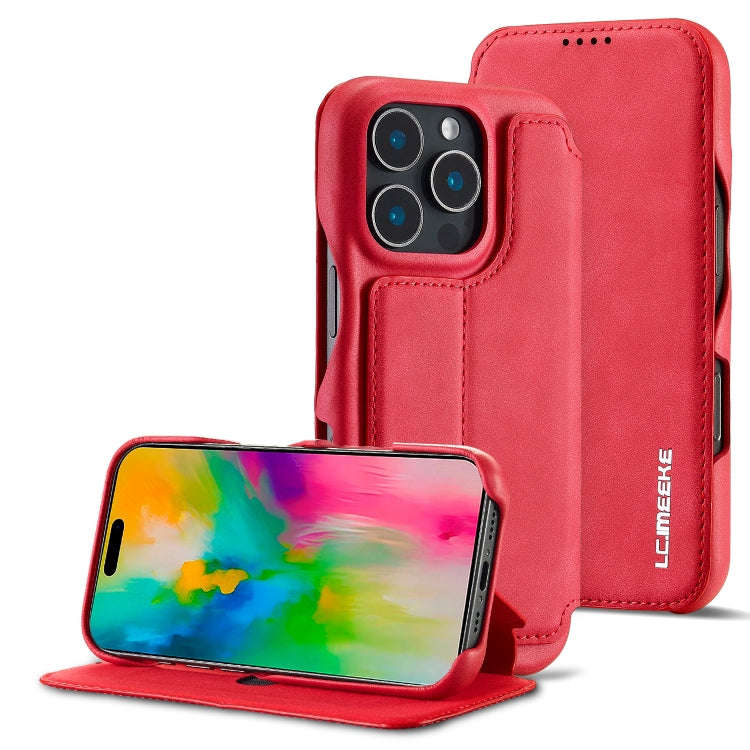 LC.IMEEKE Hon Ancient Series Flip Leather Phone Case, For iPhone 15 Pro, For iPhone 15 Plus, For ...