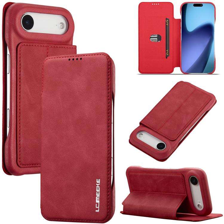 LC.IMEEKE Hon Ancient Series Flip Leather Phone Case, For iPhone 18 Pro / 17 Pro, For iPhone 18 P...