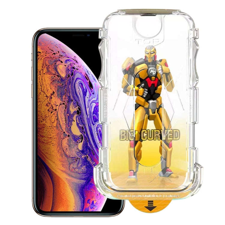 Easy Install Dust-proof Armor Tempered Glass Film, For iPhone 17e / 16e, For iPhone 17 Pro Max, F...