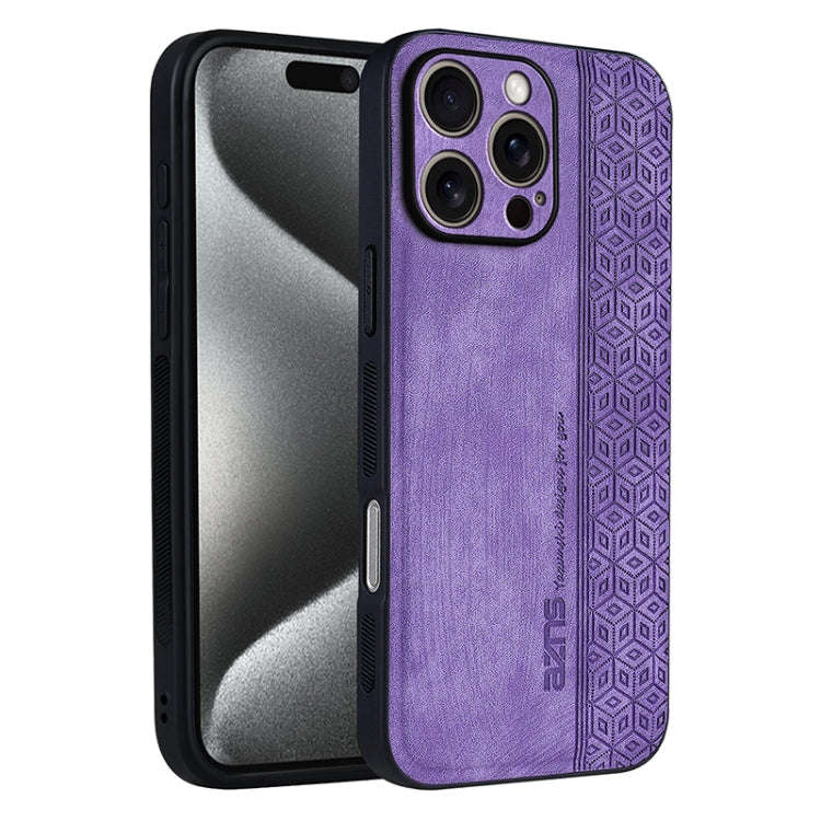AZNS 3D Embossed Skin Feel Phone Case, For iPhone 16e / 17e, For iPhone 17 Pro Max, For iPhone 17...