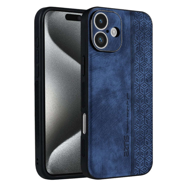 AZNS 3D Embossed Skin Feel Phone Case, For iPhone 16e / 17e, For iPhone 17 Pro Max, For iPhone 17...