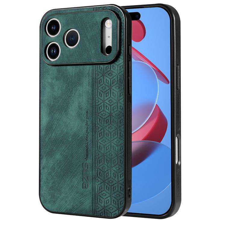 AZNS 3D Embossed Skin Feel Phone Case, For iPhone 16e / 17e, For iPhone 17 Pro Max, For iPhone 17...