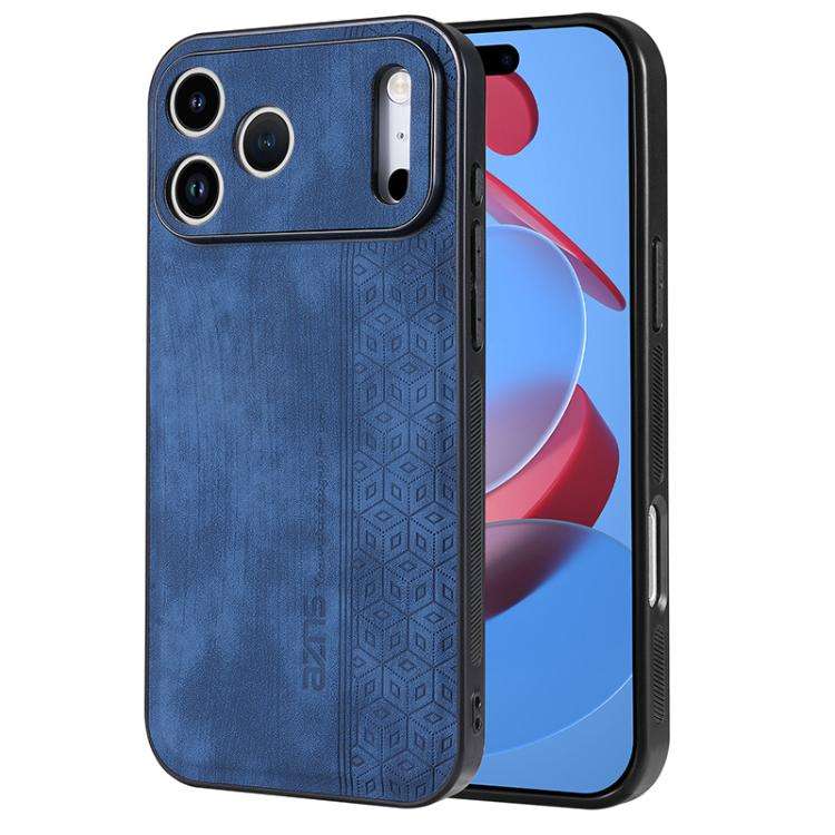 AZNS 3D Embossed Skin Feel Phone Case, For iPhone 16e / 17e, For iPhone 17 Pro Max, For iPhone 17...