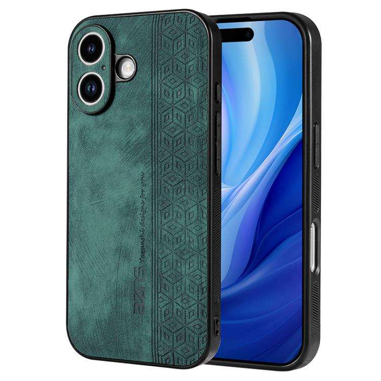 AZNS 3D Embossed Skin Feel Phone Case, For iPhone 16e / 17e, For iPhone 17 Pro Max, For iPhone 17...