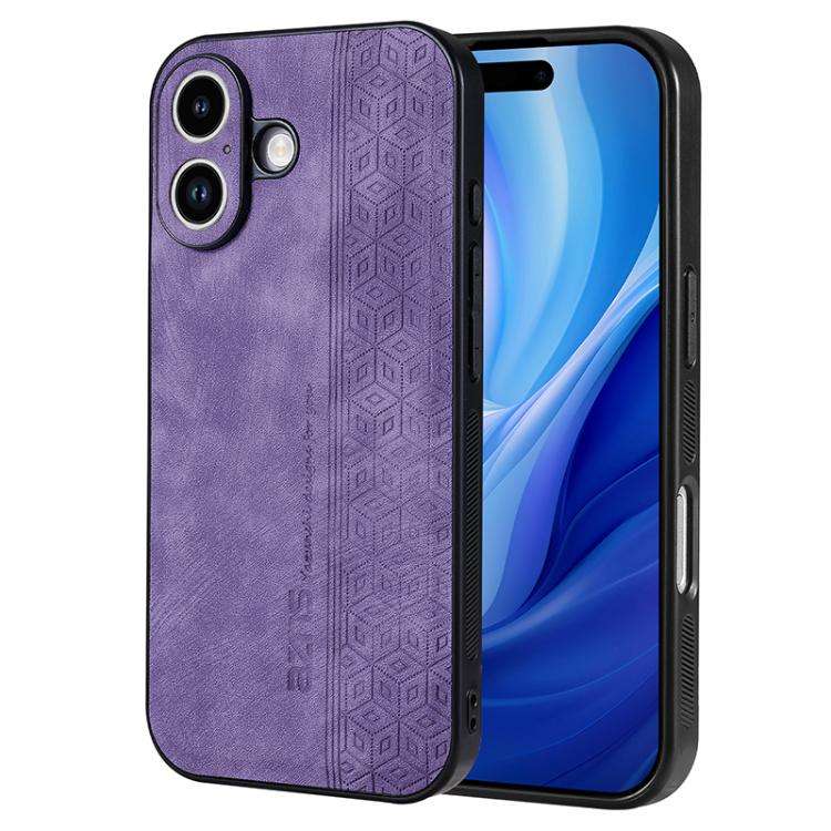 AZNS 3D Embossed Skin Feel Phone Case, For iPhone 16e / 17e, For iPhone 17 Pro Max, For iPhone 17...