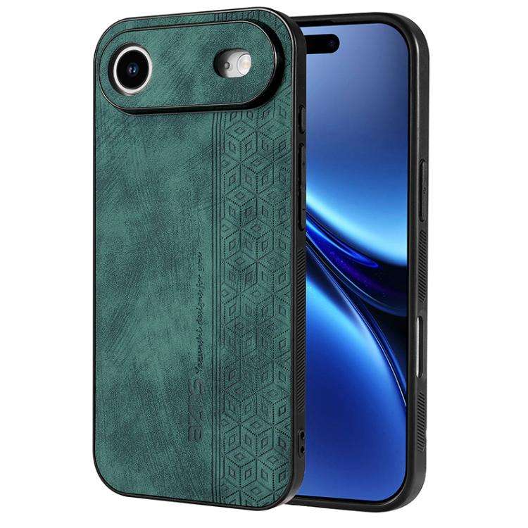AZNS 3D Embossed Skin Feel Phone Case, For iPhone 16e / 17e, For iPhone 17 Pro Max, For iPhone 17...