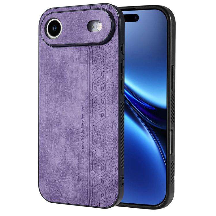 AZNS 3D Embossed Skin Feel Phone Case, For iPhone 16e / 17e, For iPhone 17 Pro Max, For iPhone 17...