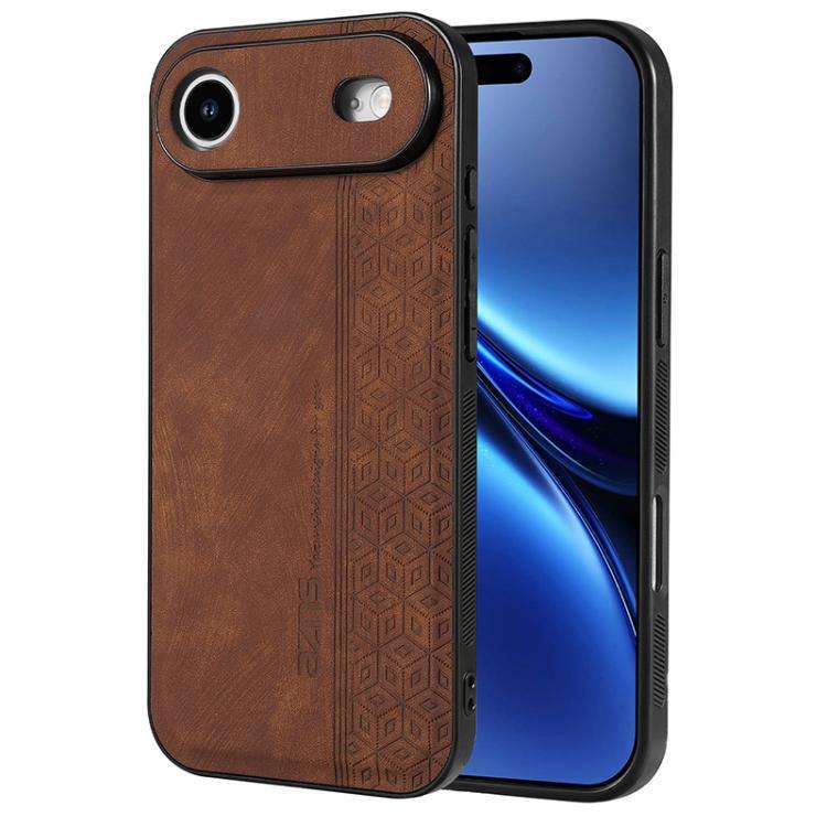 AZNS 3D Embossed Skin Feel Phone Case, For iPhone 16e / 17e, For iPhone 17 Pro Max, For iPhone 17...