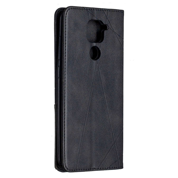 Rhombus Texture Horizontal Flip Magnetic Leather Case with Holder & Card Slots & Wallet, For Xiao...