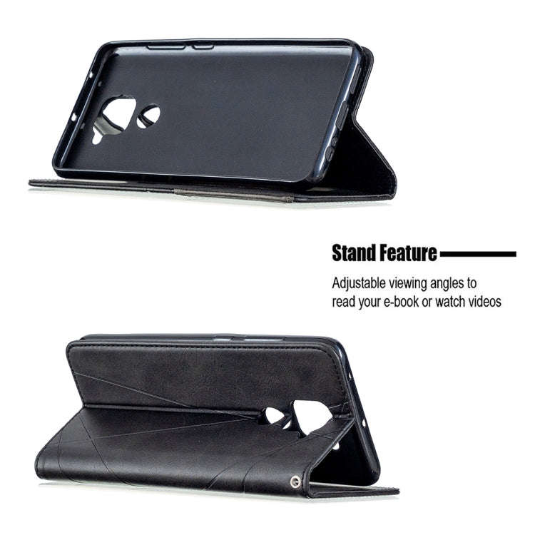 Rhombus Texture Horizontal Flip Magnetic Leather Case with Holder & Card Slots & Wallet, For Xiao...