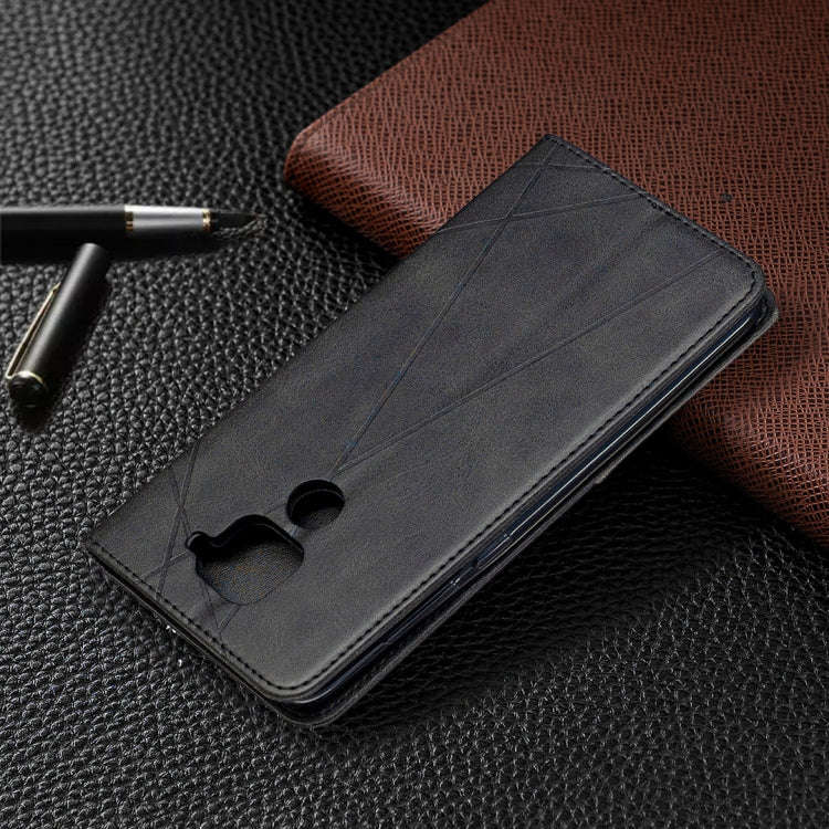 Rhombus Texture Horizontal Flip Magnetic Leather Case with Holder & Card Slots & Wallet, For Xiao...