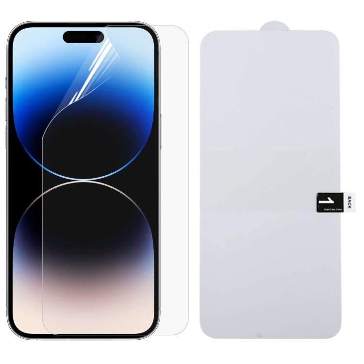 Full Screen Protector Explosion-proof Hydrogel Film, For iPhone 17 Pro Max, For iPhone 17 / 17 Pr...