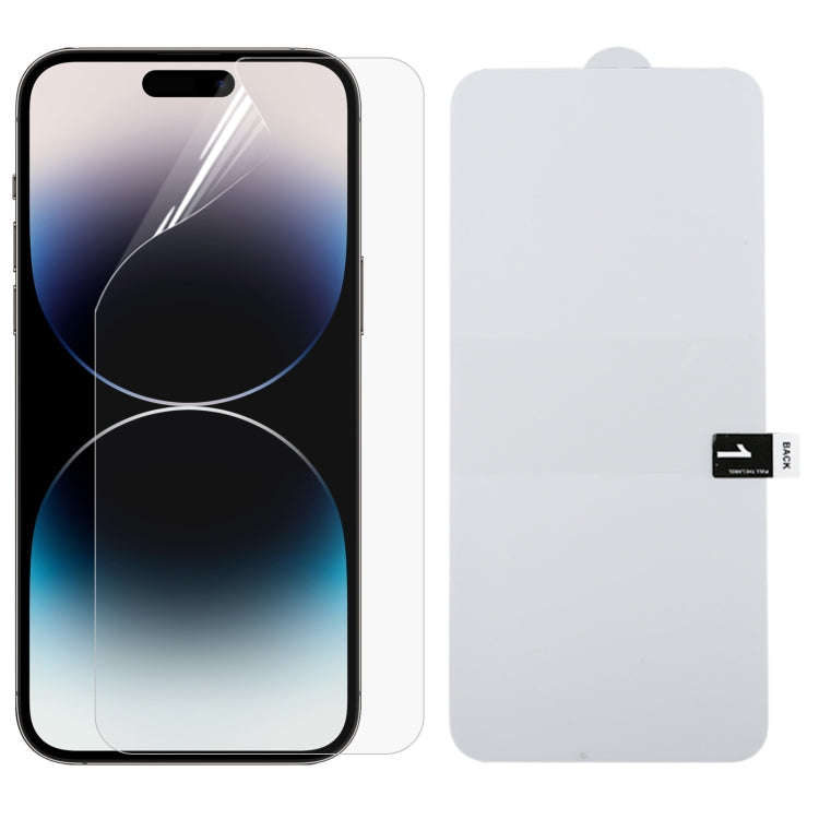 Full Screen Protector Explosion-proof Hydrogel Film, For iPhone 17 Pro Max, For iPhone 17 / 17 Pr...