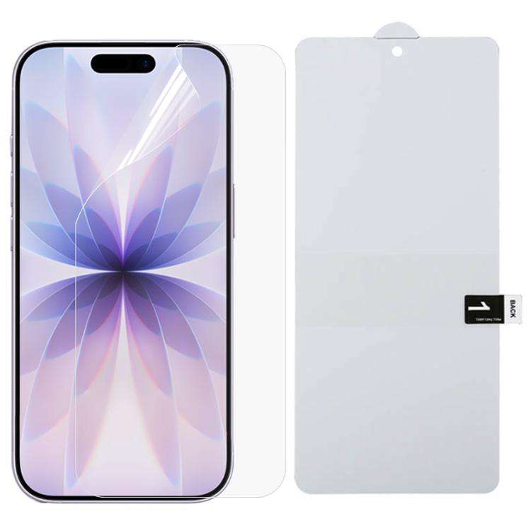 Full Screen Protector Explosion-proof Hydrogel Film, For iPhone 17 Pro Max, For iPhone 17 / 17 Pr...