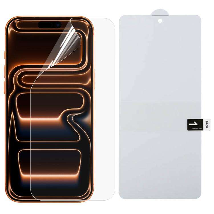 Full Screen Protector Explosion-proof Hydrogel Film, For iPhone 17 Pro Max, For iPhone 17 / 17 Pr...