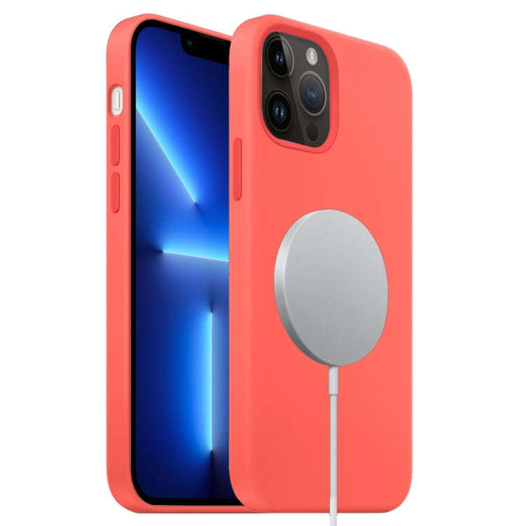 Liquid Silicone Full Coverage MagSafe Phone Case, For iPhone 13 Pro Max, For iPhone 13 Pro, For i...