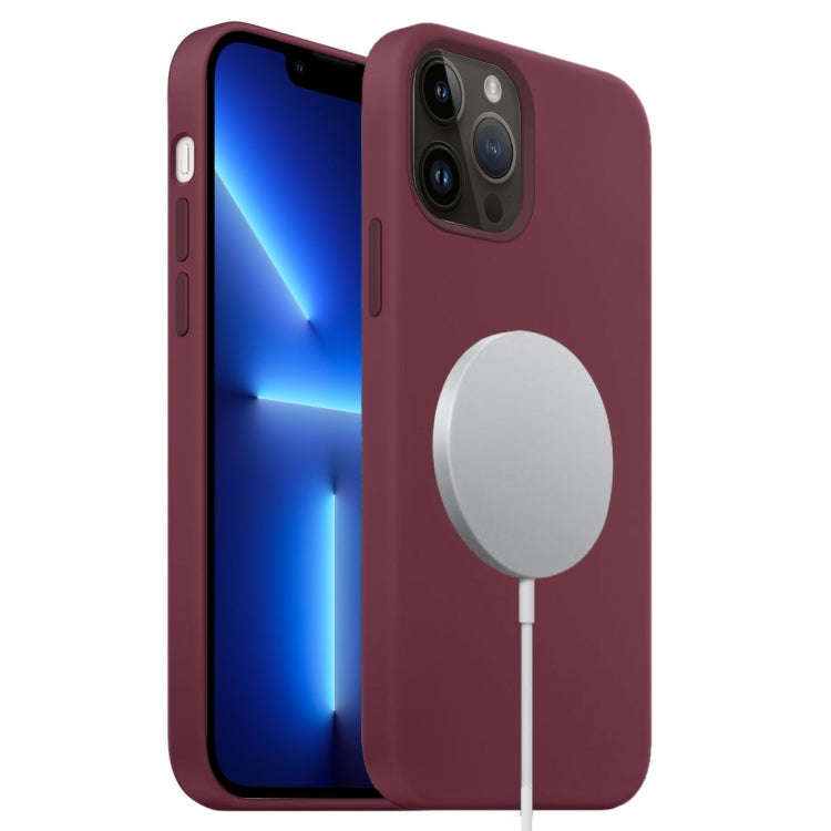 Liquid Silicone Full Coverage MagSafe Phone Case, For iPhone 13 Pro Max, For iPhone 13 Pro, For i...