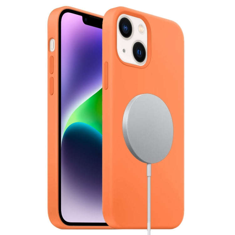 Liquid Silicone Full Coverage MagSafe Phone Case, For iPhone 15 Plus, For iPhone 15, For iPhone 1...
