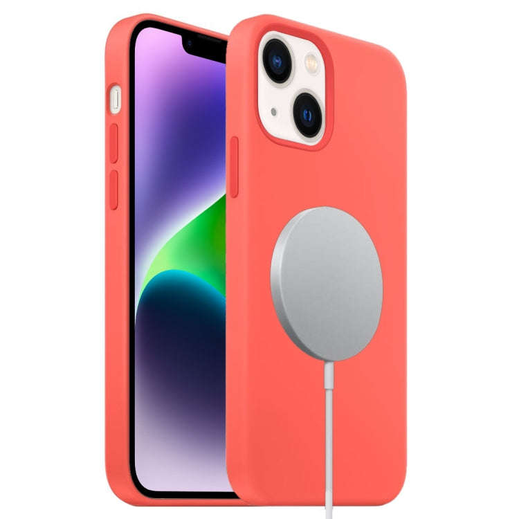 Liquid Silicone Full Coverage MagSafe Phone Case, For iPhone 15 Plus, For iPhone 15, For iPhone 1...