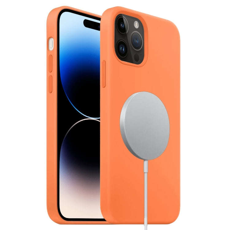 Liquid Silicone Full Coverage MagSafe Phone Case, For iPhone 15 Plus, For iPhone 15, For iPhone 1...