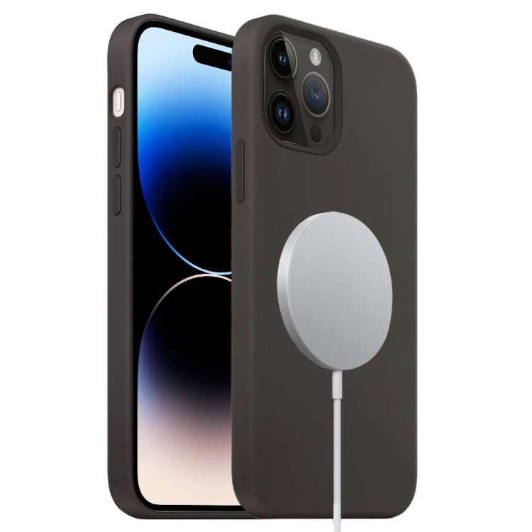 Liquid Silicone Full Coverage MagSafe Phone Case, For iPhone 15 Plus, For iPhone 15, For iPhone 1...