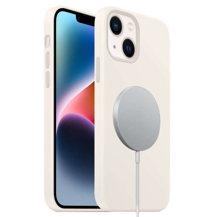 Liquid Silicone Full Coverage MagSafe Phone Case, For iPhone 15 Plus, For iPhone 15, For iPhone 1...
