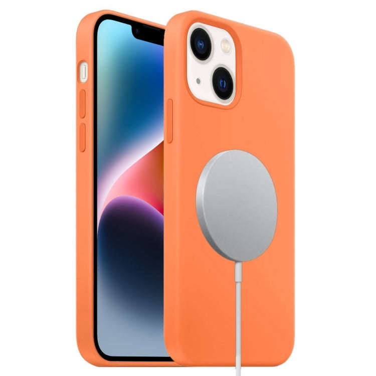 Liquid Silicone Full Coverage MagSafe Phone Case, For iPhone 15 Plus, For iPhone 15, For iPhone 1...