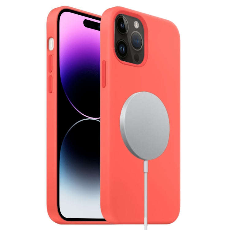 Liquid Silicone Full Coverage MagSafe Phone Case, For iPhone 16 Pro Max, For iPhone 16 Pro, For i...